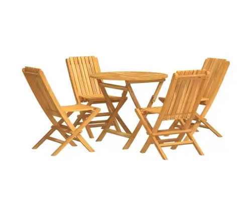 Piecdaļīgs Dārza Mēbeļu Komplekts, Masīvs Tīkkoks Vidaxl