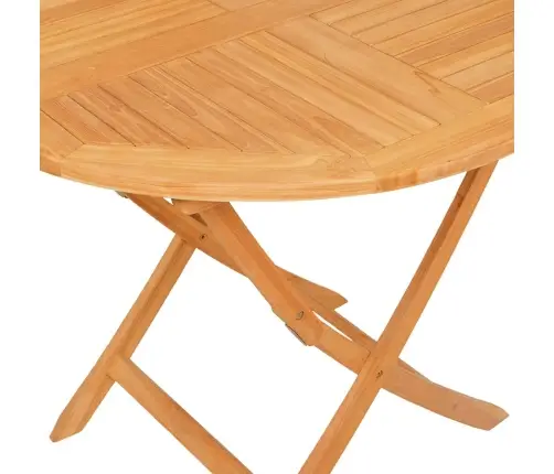 Sodo Valgomojo Baldų Komplektas, 5 Dalių, Tikmedžio Masyvas