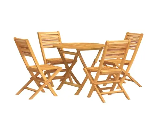 Piecdaļīgs Dārza Mēbeļu Komplekts, Masīvs Tīkkoks Vidaxl