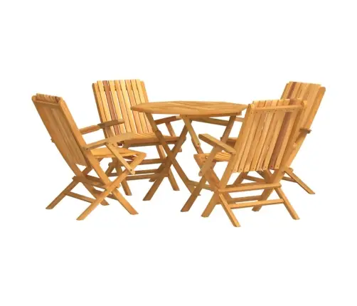 Piecdaļīgs Dārza Mēbeļu Komplekts, Masīvs Tīkkoks Vidaxl Piecdaļīgs Dārza Mēbeļu Komplekts, Masīvs Tīkkoks Vidaxl