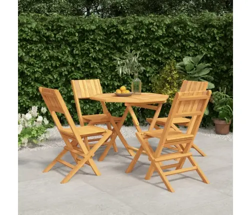 5-Osaline Aiamööbli Komplekt, Tiikpuu
