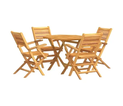 Piecdaļīgs Dārza Mēbeļu Komplekts, Masīvs Tīkkoks Vidaxl