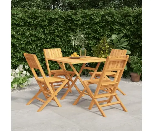 5-Osaline Aiamööbli Komplekt, Tiikpuu