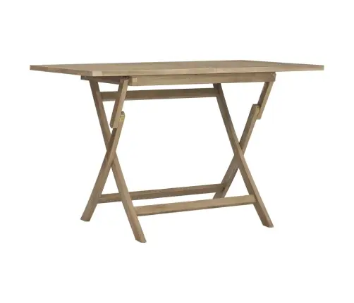 Piecdaļīgs Dārza Mēbeļu Komplekts, Pelēks, Masīvs Tīkkoks Vidaxl