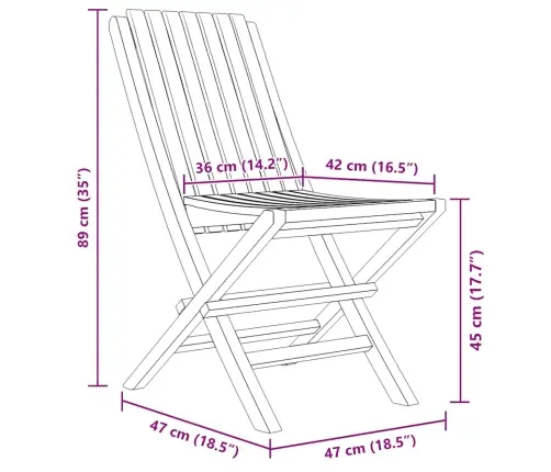 Saliekami Dārza Krēsli, 4 Gab., 47X47X89 Cm, Masīvs Tīkkoks Vidaxl Saliekami Dārza Krēsli, 4 Gab., 47X47X89 Cm, Masīvs Tīkkoks Vidaxl