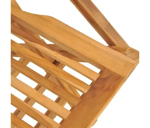 Sulankstomos Sodo Kėdės, 4Vnt., 55X62X90cm Tikmedžio Masyvas