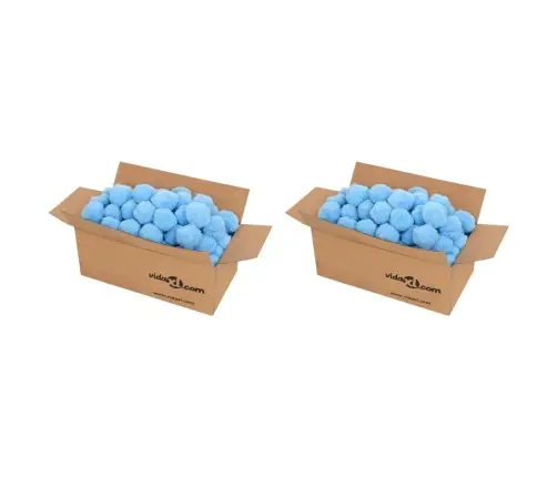 Antibakteriālas Filtra Bumbas, Zilas, 1400 G, Polietilēns Vidaxl