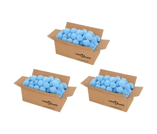 Antibakteriālas Filtra Bumbas, Zilas, 2100 G, Polietilēns Vidaxl