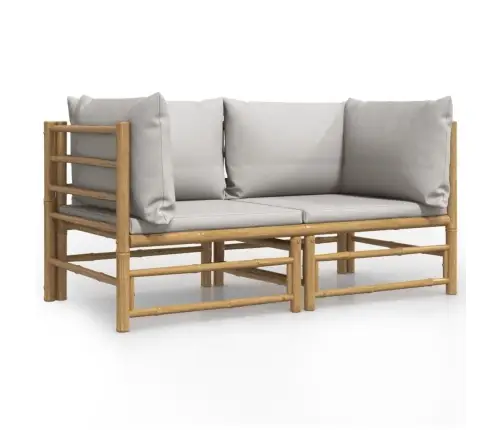 Aia Nurgadiivan Helehallide Patjadega 2 Tk, Bambus