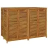 Dārza Uzglabāšanas Kaste, 140X87X104 Cm, Akācijas Masīvkoks Vidaxl