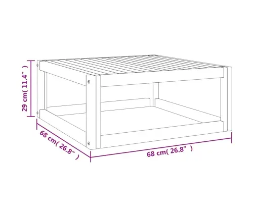 7-Osaline Aiamööbli Komplekt Helehallide Patjadega, Täispuit
