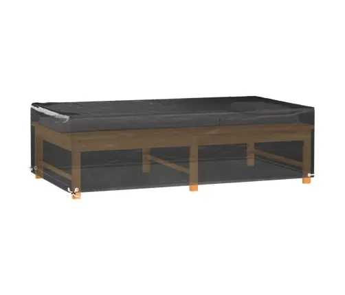 Dārza Mēbeļu Pārklāji, 2 Gab., 8 Gredzeni, 125X70X35 Cm Vidaxl