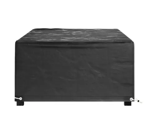 Dārza Mēbeļu Pārklāji, 2 Gab., 8 Gredzeni, 125X70X35 Cm Vidaxl