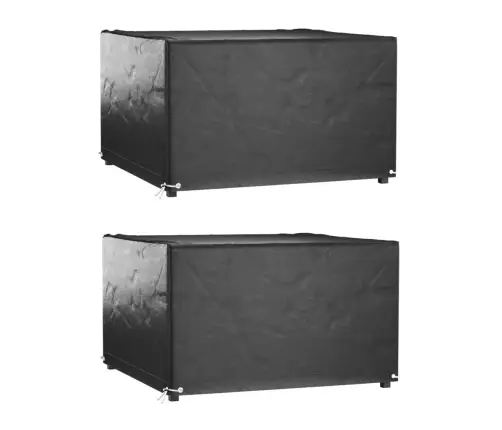 Aiamööblikatted,2 Tk, 8 Aasaga, 125 X 125 X 75 cm Ristkülik