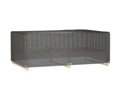 Dārza Mēbeļu Pārklāji, 2 Gab., 12 Gredzeni, 213X132X75 Cm Vidaxl