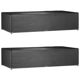 Dārza Mēbeļu Pārklāji, 2 Gab., 12 Gredzeni, 315X160X75 Cm Vidaxl