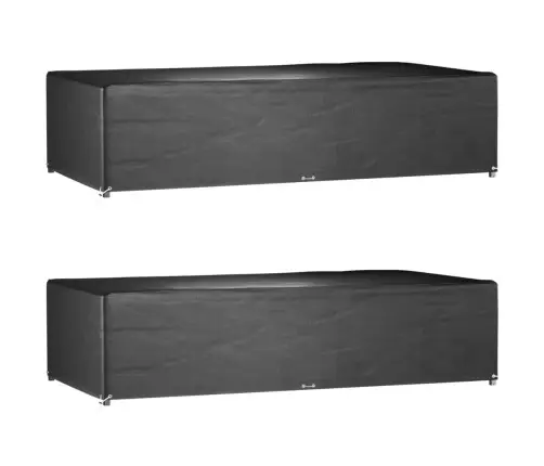 Aiamööblikatted,2 Tk, 12 Aasaga, 315 X 160 X 75 cm Ristkülik