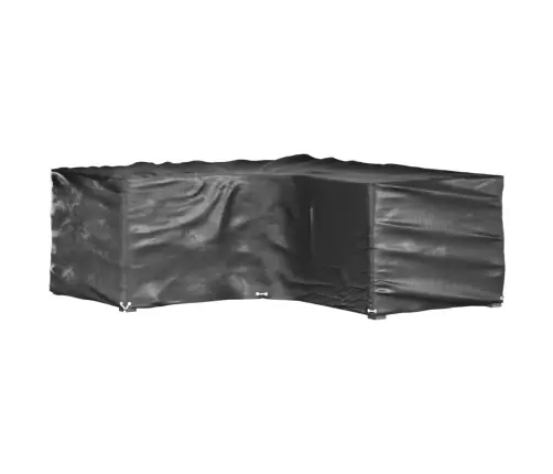 Dārza Mēbeļu Pārklāji, L-Forma, 2Gb., 12 Gredzeni, 185X185X70Cm Vidaxl