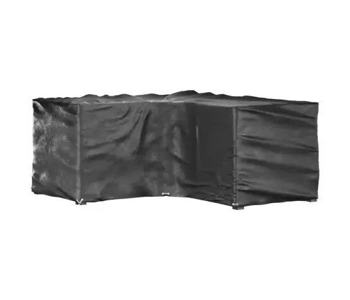 Dārza Mēbeļu Pārklāji, L-Forma, 2Gb., 12 Gredzeni, 185X185X90Cm Vidaxl