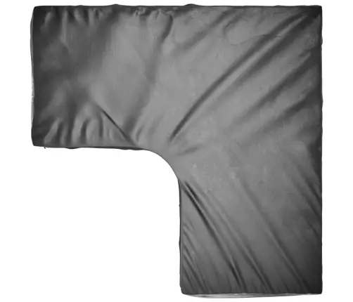 Dārza Mēbeļu Pārklāji, L-Forma, 2Gb., 12 Gredzeni, 185X185X90Cm Vidaxl