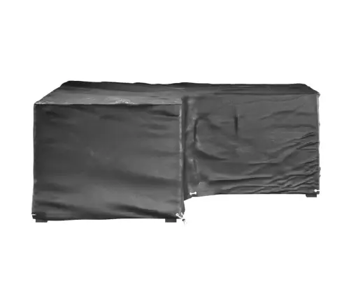 L-Kujulised Aiamööbli Katted 2 Tk, 16 Aasaga, 215X215X70 Cm