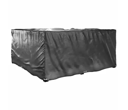 L-Kujulised Aiamööbli Katted 2 Tk, 16 Aasaga, 215 X 215 X 90 Cm