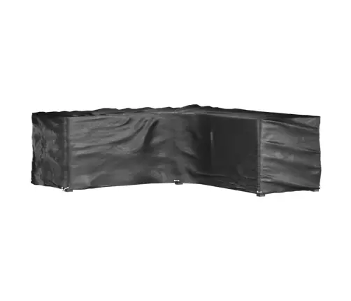 Dārza Mēbeļu Pārklāji, L-Forma, 2Gb., 16 Gredzeni, 285X285X90Cm Vidaxl