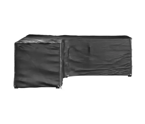 Dārza Mēbeļu Pārklāji, L-Forma, 2Gb., 16 Gredzeni, 285X285X90Cm Vidaxl