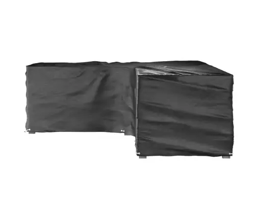 Dārza Mēbeļu Pārklāji, L-Forma, 2Gb., 18 Gredzeni, 220X285X80Cm Vidaxl
