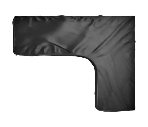 Dārza Mēbeļu Pārklāji, L-Forma, 2Gb., 18 Gredzeni, 285X220X80Cm Vidaxl