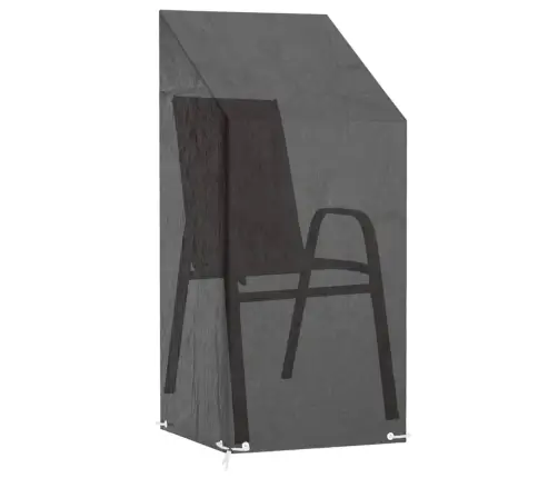 Sodo Kėdžių Uždangalai, 2Vnt., 65X65X110/150cm Polietilenas