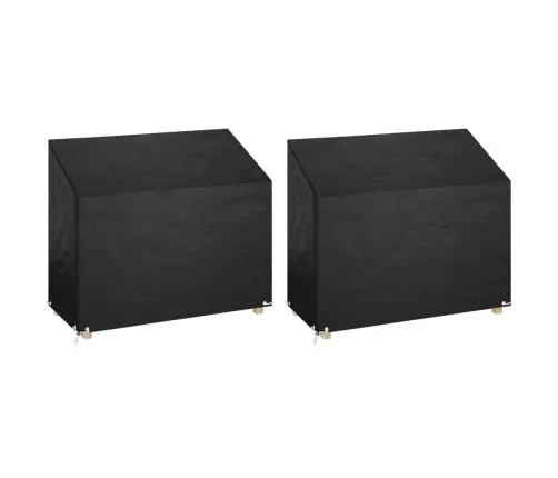 Sodo Suoliukų Uždangalai, 2Vnt., 160X70X70/88cm Polietilenas