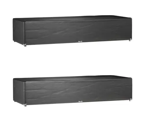 Saulės Gultų Uždangalai, 2Vnt., 205X75X40cm Polietilenas