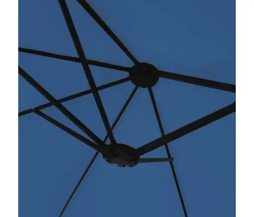 Saulessargs Ar 2 Jumtiņiem, Zils, 449X265 Cm Vidaxl