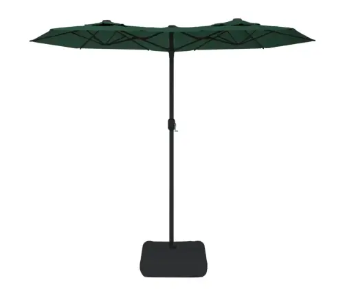 Kahe Varjuga Aia Päikesevari, Roheline, 316 X 145 Cm