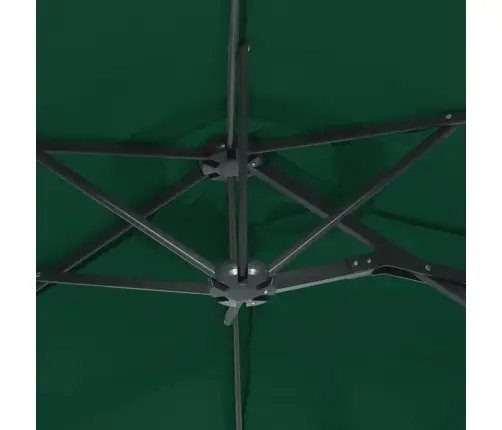 Kahe Varjuga Aia Päikesevari, Roheline, 316 X 145 Cm