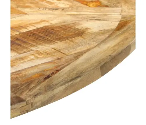 Virtuves Galds, Ø150X76 Cm, Neapstrādāts Mango Masīvkoks Vidaxl