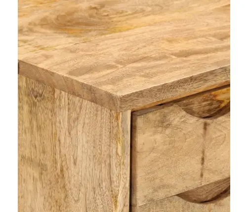 Rakstāmgalds Ar Atvilktnēm, 110X47X76 Cm, Mango Masīvkoks Vidaxl