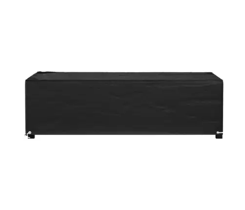 Dārza Mēbeļu Pārklājs, 8 Gredzeni, 125X70X35 Cm , Taisnstūra Vidaxl