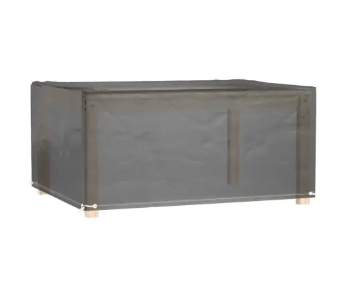 Dārza Mēbeļu Pārklājs, 8 Gredzeni, 160X120X75 Cm, Taisnstūra Vidaxl