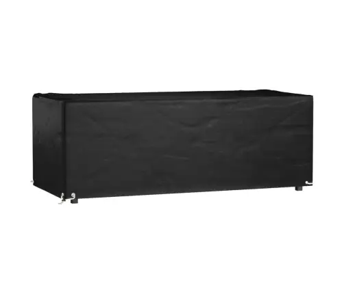 Dārza Mēbeļu Pārklājs, 8 Gredzeni, 192X82X65 Cm, Taisnstūra Vidaxl