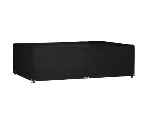 Dārza Mēbeļu Pārklājs, 12 Gredzeni, 227X152X65 Cm, Taisnstūra Vidaxl