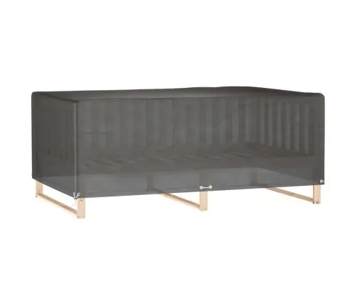 Dārza Mēbeļu Pārklājs, 12 Gredzeni, 227X152X65 Cm, Taisnstūra Vidaxl