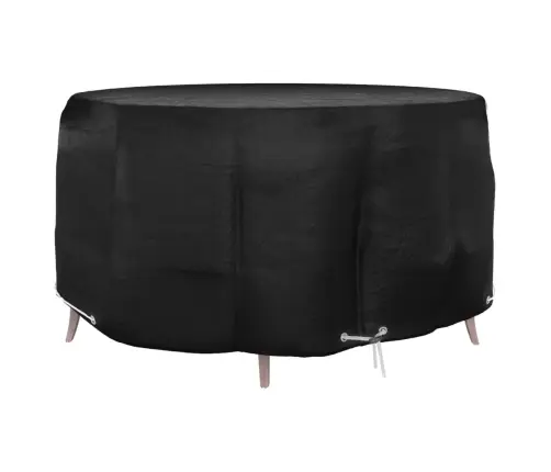 Dārza Mēbeļu Pārklājs, 10 Gredzeni, Ø230X90 Cm, Apaļš Vidaxl