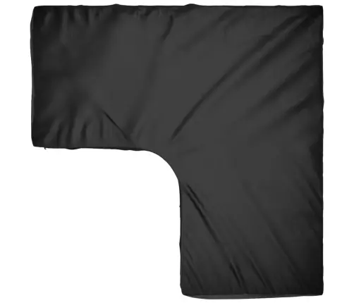 Dārza Mēbeļu Pārklājs, L-Forma, 16 Gredzeni, 215X215X90 Cm Vidaxl