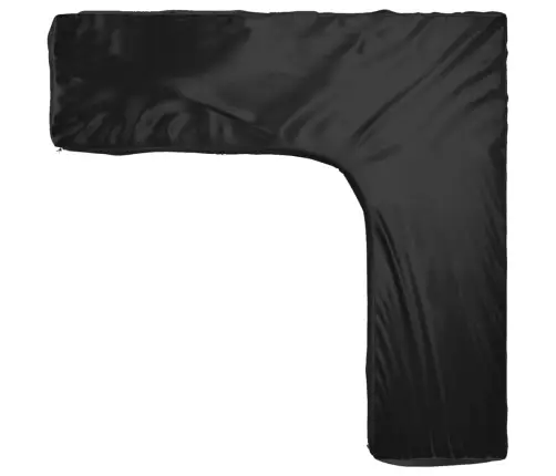 Dārza Mēbeļu Pārklājs, L-Forma, 20 Gredzeni, 300X300X70 Cm Vidaxl