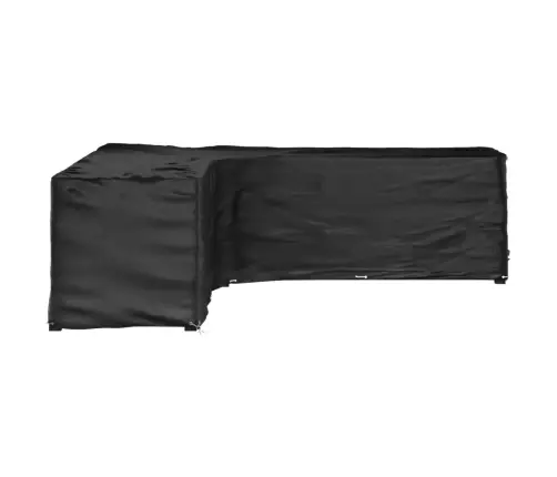 Sodo Baldų Uždangalas, 300X300X90cm 20 Kilpučių, L Formos Sodo Baldų Uždangalas, 300X300X90cm 20 Kilpučių, L Formos