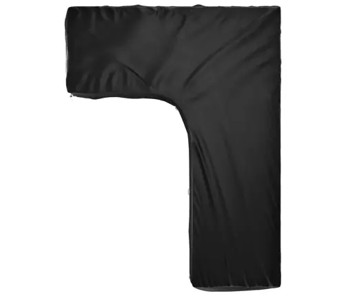 Dārza Mēbeļu Pārklājs, L-Forma, 18 Gredzeni, 220X285X80 Cm Vidaxl