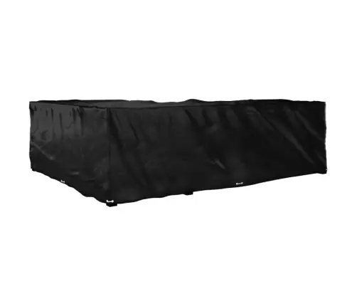 Dārza Mēbeļu Pārklājs, L-Forma, 18 Gredzeni, 285X220X80 Cm Vidaxl