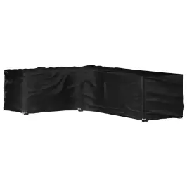 Dārza Mēbeļu Pārklājs, L-Forma, 16 Gredzeni, 210X260X80 Cm Vidaxl